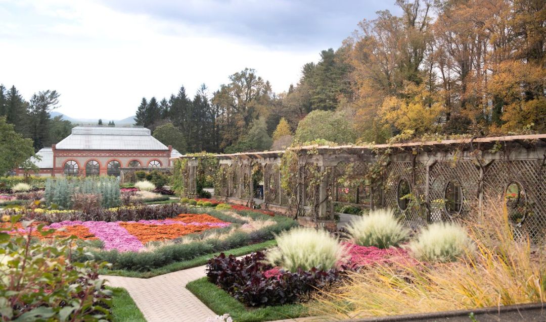 Fall in the Walled Garden at Biltmore
