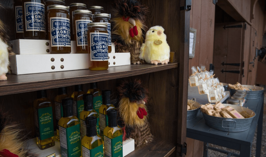 Farmyard products at Biltmore